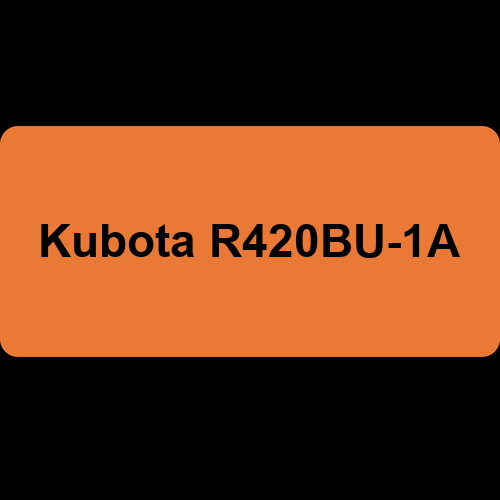Kubota R420BU-1A